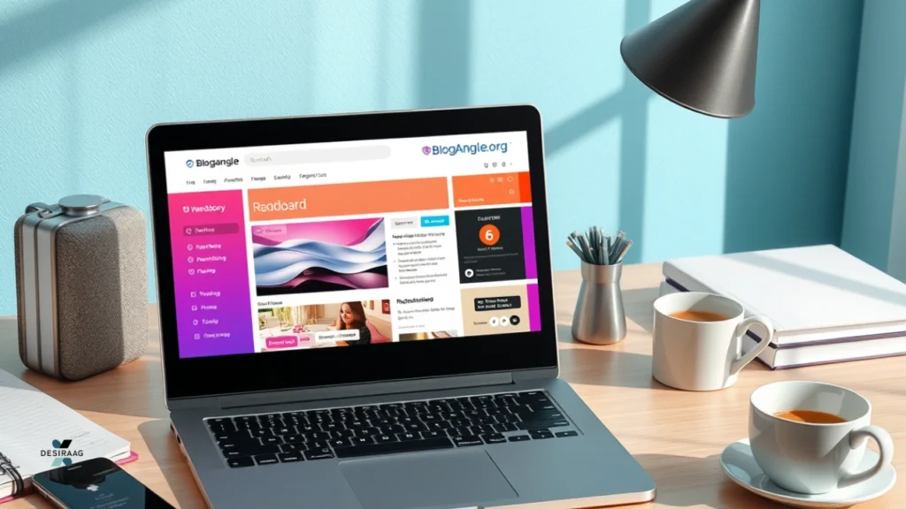 blogangle.org review 2025 dashboard on desktop