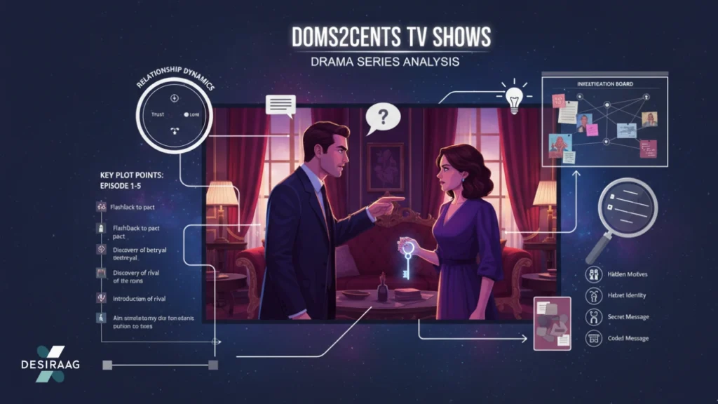 doms2cents tv shows drama series analysis illustration