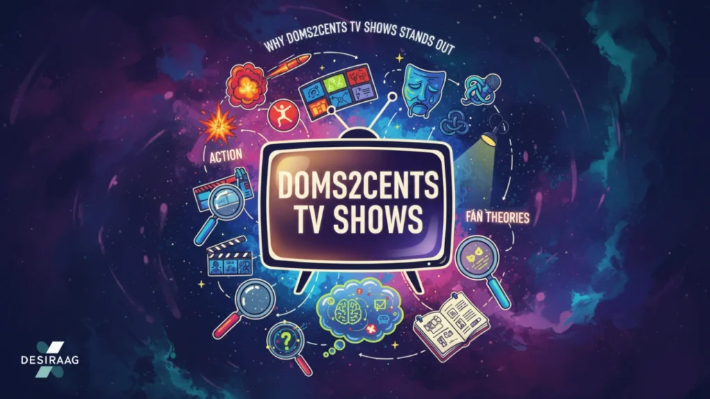 doms2cents tv shows in-depth analysis and fan theories illustration