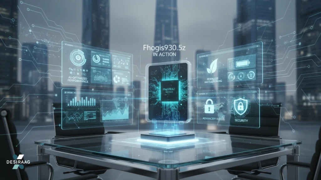 fhogis930.5z showcasing ai performance, multitasking