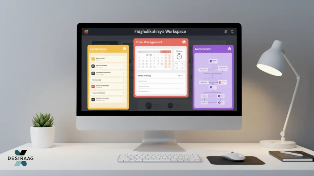 fidzholikohixy dashboard showing task management