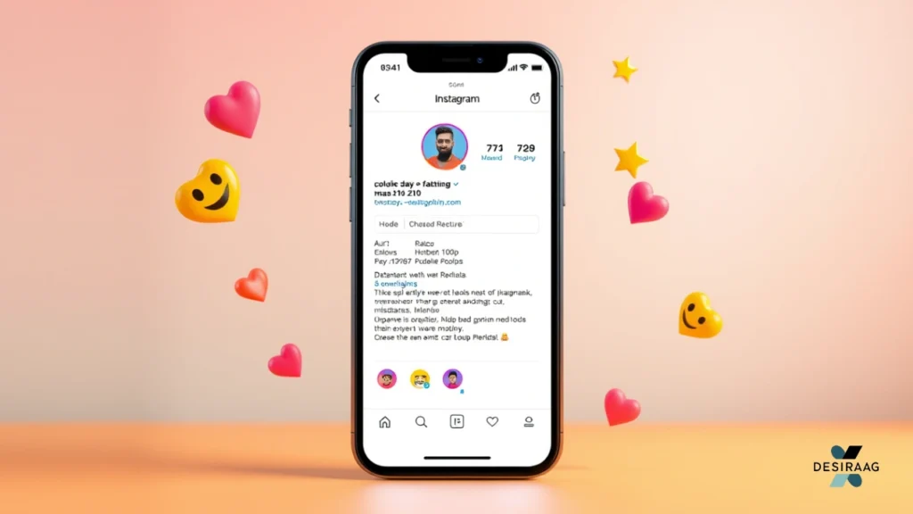 instagram profile with trendy sohohindipro net bio