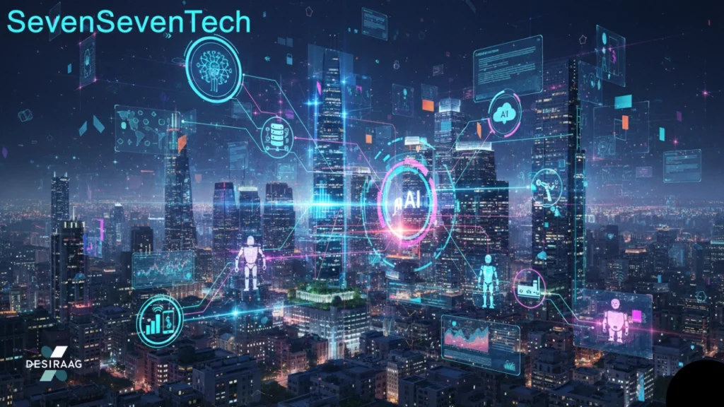 sevenseventech futuristic technology innovation