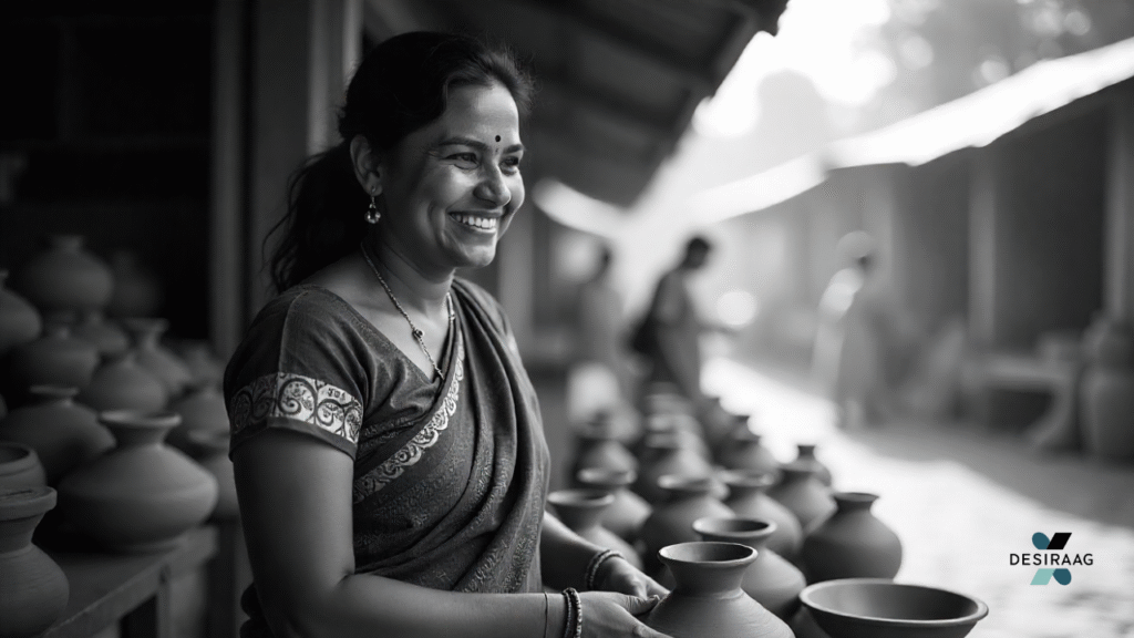 women running small stalls supported by ltfs merc