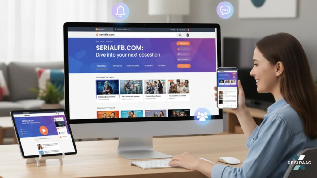serialfb.com user experience on desktop tablet and mobile
