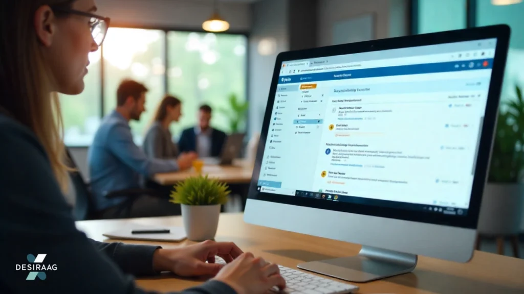 webmail sunpharma inbox on office computer screen